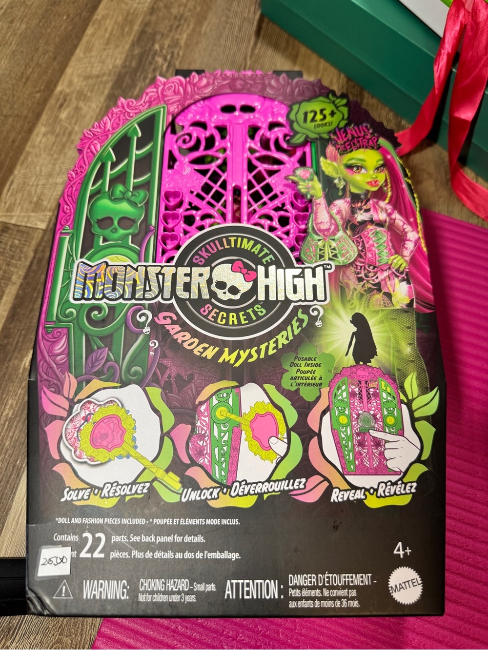 Monster High Skulltimate Secrets Garden Mysteries Playset - Pink